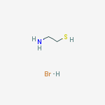 2-aminoethanethiol hydrobromide (1:1)结构式