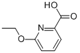 6-乙氧基吡啶-2-甲酸结构式