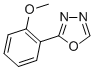 Structure of 1,3,4-OXADIAZOLE, 2-(2-METHOXYPHENYL)-