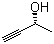 Structure of (R)-(+)-3-Butyn-2-ol