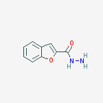 Structure of 2-Benzofurancarboxylic acid, hydrazide