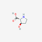 Structure of trans-3-Hydroxy-DL-proline