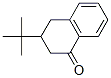 3-(1,1-Dimethylethyl)-3,4-dihydro-1(2H)-naphthalenone结构式