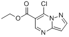 7-氯吡唑并[1,5-a]嘧啶-6-羧酸乙酯结构式
