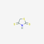 Structure of 2,4-Thiazolidinedithione