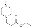 Structure of 3-(PIPERAZIN-1-YL)PROPIONIC ACID ETHYL ESTER