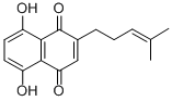 Structure of DEOXYSHIKONIN