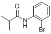 Structure of N-(2-bromophenyl)-2-methylpropanamide