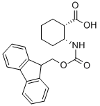 Structure of (1S,2R)-FMOC-2-AMINOCYCLOHEXANE CARBOXYLIC ACID
