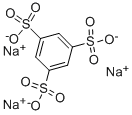 1,3,5-Benzenetrisulfonic acid trisodium salt结构式
