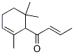 Structure of 1-(2,6,6-Trimethyl-cyclohex-2-enyl)-but-2-en-1-one