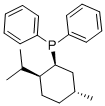 Structure of (S)-(+)-NEOMENTHYLDIPHENYLPHOSPHINE