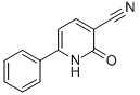 Structure of 2-OXO-6-PHENYL-1,2-DIHYDRO-3-PYRIDINECARBONITRILE