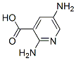 Structure of 3-Pyridinecarboxylic  acid,  2,5-diamino-