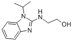 Structure of 2-(1-ISOPROPYL-1H-BENZOIMIDAZOL-2-YLAMINO)-ETHANOL