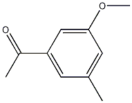 Structure of 1-(3-Methoxy-5-methylphenyl)ethanone