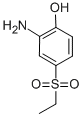 Structure of 2-AMINO-4-(ETHYLSULFONYL)PHENOL