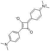 Structure of 1,3-BIS(4-DIMETHYLAMINO-PHENYL)-2-OXO-CYCLOBUTEYYLIUM-4-OLAT