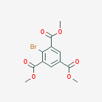 Structure of Trimethyl 2-bromobenzene-1,3,5-tricarboxylate