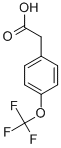 Structure of 4-(TRIFLUOROMETHOXY)PHENYLACETIC ACID