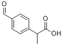 Structure of (2RS)-2-(4-FORMYLPHENYL)PROPANOIC ACID