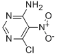 Structure of 6-CHLORO-5-NITROPYRIMIDIN-4-AMINE