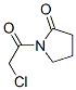 Structure of 1-(2-chloroacetyl)pyrrolidin-2-one