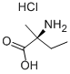 Structure of (S)-2-AMINO-2-METHYL-BUTYRIC ACID HYDROCHLORIDE