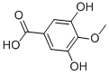 Structure of 3,5-DIHYDROXY-4-METHOXYBENZOIC ACID