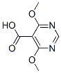 Structure of 4,6-dimethoxypyrimidine-5-carboxylic acid