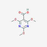 Structure of 2,4,6-Trimethoxypyrimidine-5-carboxylic acid