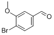 Structure of 4-BROMO-3-METHOXYBENZALDEHYDE