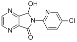 Structure of 6-(5-Chloro-2-pyridyl)-6,7-dihydro-7-hydroxy-5H-pyrrolo[3,4-b]pyrazin-5-one