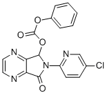 Structure of 6-(5-CHLORO-PYRIDIN-2-YL)-7-PHENOXYCARBONYLOXY-6,7-DIHYDRO-PYRROLO3,4-BPYRAZIN-5-ONE