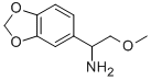 Structure of 1-(1,3-benzodioxol-5-yl)-2-methoxyethanamine