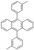 Chemical structure of 9,10-BIS[3-METHYLPHENYL]ANTHRACENE