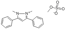 Structure of DIFENZOQUAT METHYLSULFATE