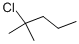 Structure of 2-CHLORO-2-METHYLPENTANE