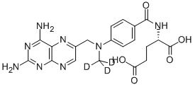 Structure of METHOTREXATE-D3