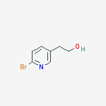 Structure of 6-bromo-3-Pyridineethanol
