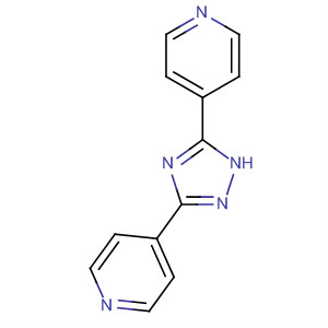 Structure of Pyridine, 4,4'-(1H-1,2,4-triazole-3,5-diyl)bis-