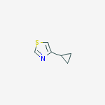Structure of 4-Cyclopropylthiazole