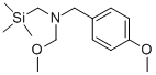 N-(4-METHOXY-BENZYL)-N-METHOXYMETHYL-N-TRIMETHYLSILYLMETHYLAMINE结构式