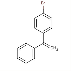 Structure of Benzene, 1-bromo-4-(1-phenylethenyl)-