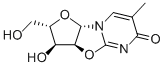 Structure of 2,2-Anhydro-L-thymidine