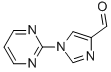 Structure of 1-(PYRIMIDIN-2-YL)-1H-IMIDAZOLE-4-CARBALDEHYDE