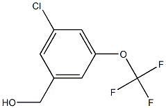(3-CHLORO-5-(TRIFLUOROMETHOXY)PHENYL)METHANOL结构式