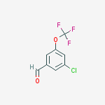 Structure of 3-Chloro-5-(trifluoromethoxy)benzaldehyde