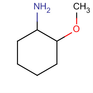 Chemical structure of Cyclohexanamine, 2-methoxy-
