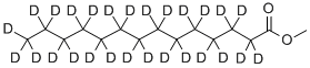 Structure of METHYL TETRADECANOATE-D27